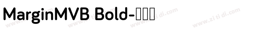 MarginMVB Bold字体转换